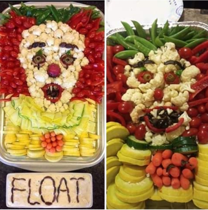 pennywise veggie tray - Float