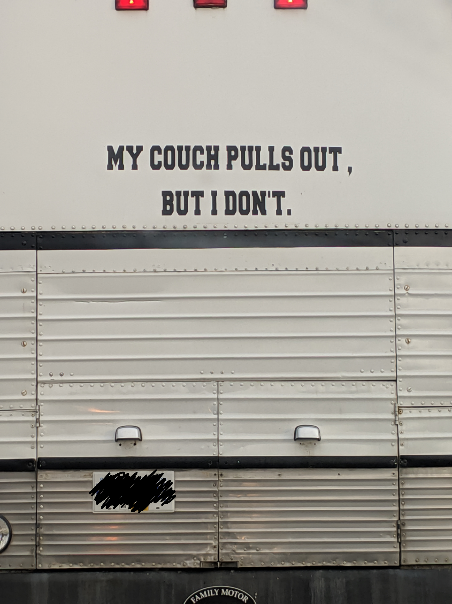 railroad car - My Couch Pulls Out, But I Don'T.