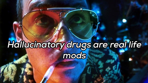 fear and loathing in las vegas netflix - Hallucinatory drugs are real life mods