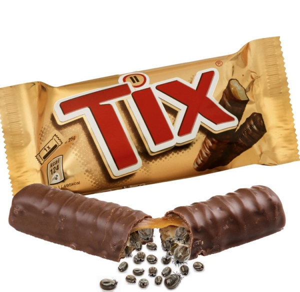 chocolate bar - Tix cal