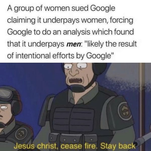 c&c group plc - A group of women sued Google claiming it underpays women, forcing Google to do an analysis which found that it underpays men "ly the result of intentional efforts by Google" Jesus christ, cease fire. Stay back