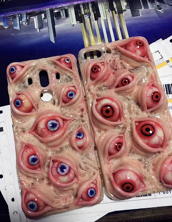 creepy eye phone case
