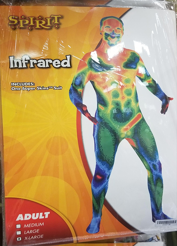 spirit infrared costume - Spirit Infrared Includes One Super Shing Sun Adult Medium Large XLarge