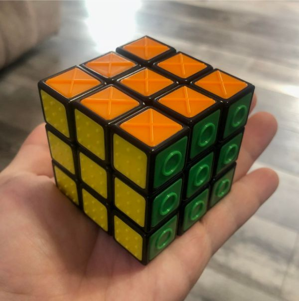 A Rubik’s Cube for the blind.