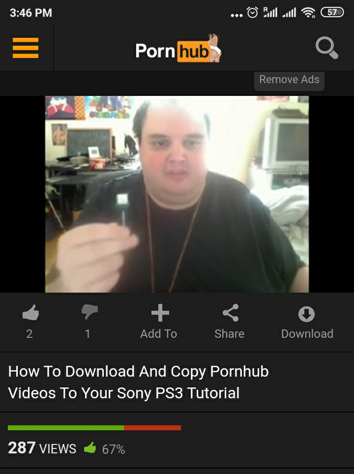 funny youtube screenshots - ... Billill 57 Pornhub Remove Ads 2 1 Add To Download How To Download And Copy Pornhub Videos To Your Sony PS3 Tutorial 287 Views 67%