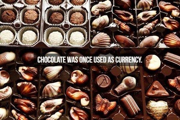 belgian pralines - Chocolate Was Once Used As Currency.