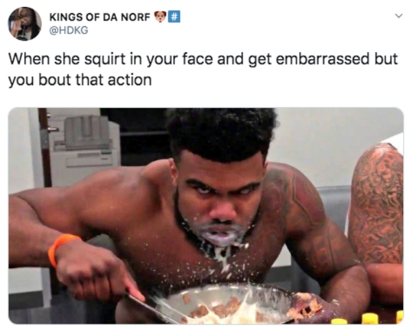ezekiel elliott cereal loss - # Kings Of Da Norf When she squirt in your face and get embarrassed but you bout that action