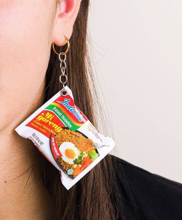 earrings - dou Instant Noodles Buddy Fry Noodles Eno Mooc 159 0.01 Net Export Product