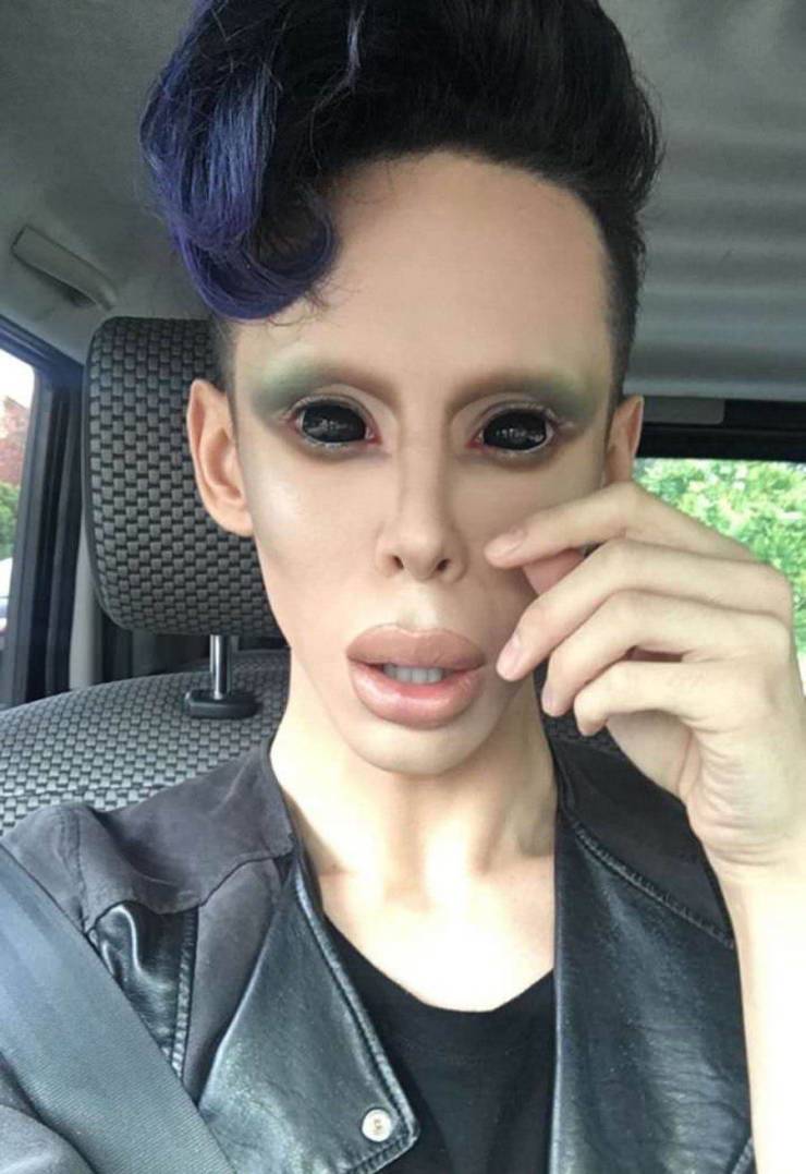 guy who looks like an alien