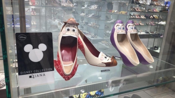 woody and buzz high heels - Disney Collection Riana