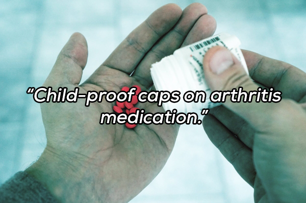 drug addiction in bangladesh - "Childproof caps on arthritis medication."