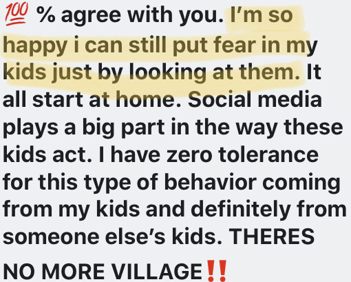handwriting - 100 % agree with you. I'm so happy i can still put fear in my kids just by looking at them. It all start at home. Social media plays a big part in the way these kids act. I have zero tolerance for this type of behavior coming from my kids an