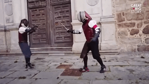 sword fight gif - Great Big Story