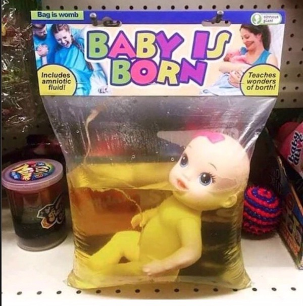 baby is born obvious plant - Bag is womb Baby Is Born Includes Includes amniotic fluid! Teaches wonders of borth! Touches