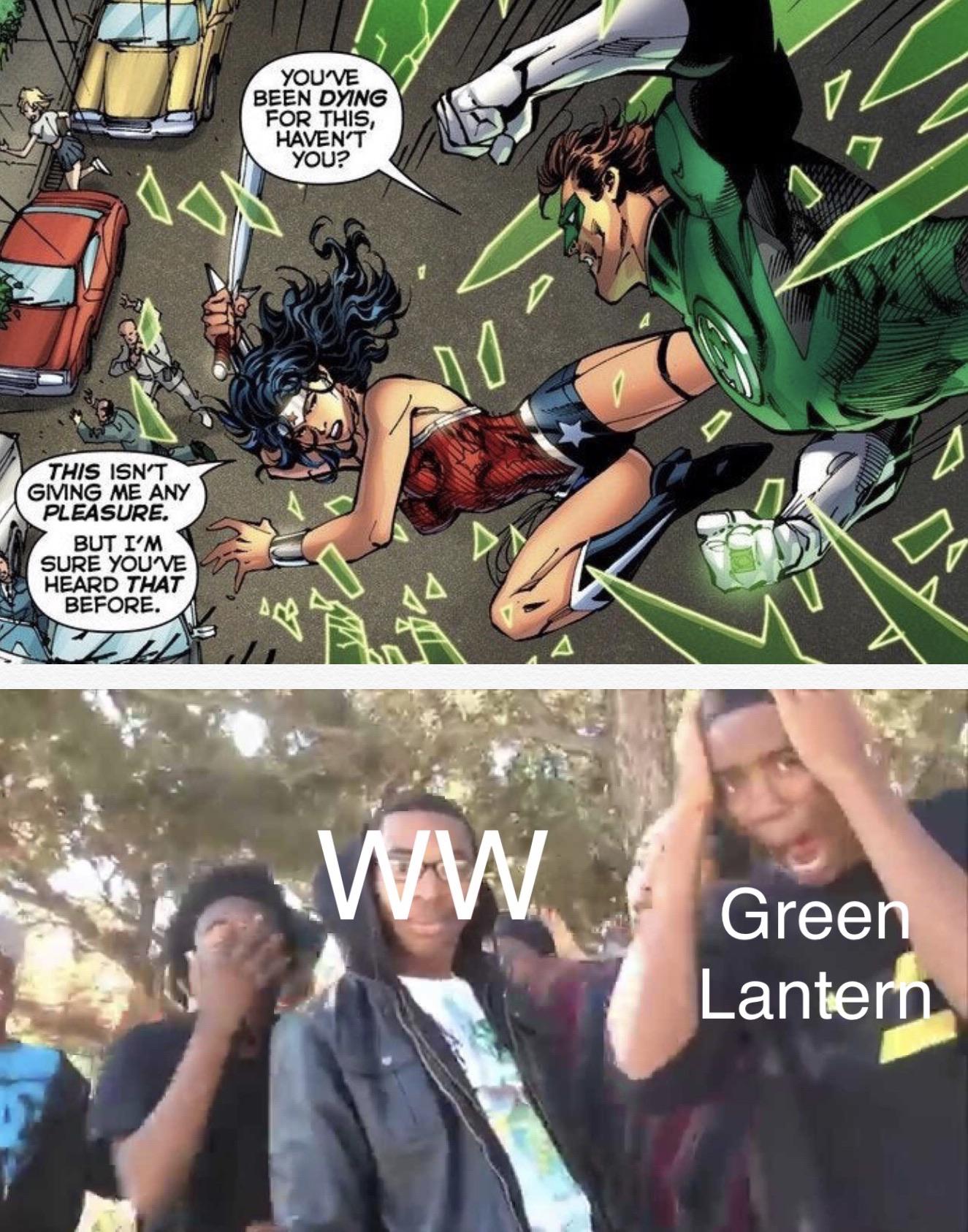 wonder woman gets fucked by green lantern - You Ve Been Dying For This, Haven'T You? This Isn'T Giving Me Any Pleasure. But I'M Sure You Ve Heard That Before. Ww Green Lantern