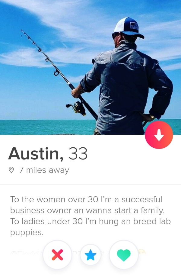 casting fishing - Austin, 33 7 miles away To the women over 30 I'm a successful business owner an wanna start a family. To ladies under 30 I'm hung an breed lab puppies.