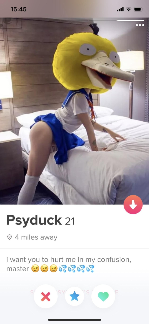 psyduck cosplay - Psyduck 21 4 miles away i want you to hurt me in my confusion, master Dorodos