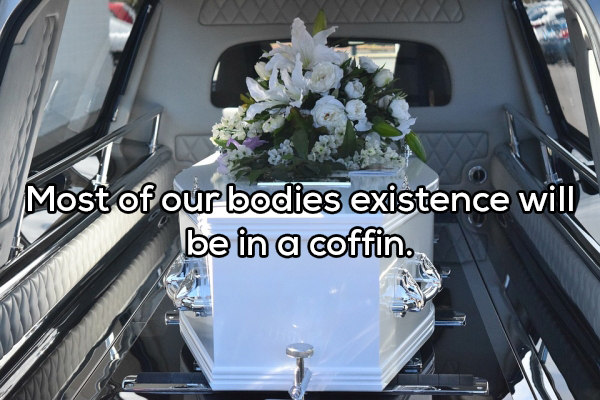 6 year old girl dies after falling - Most of our bodies existence will be in a coffin.