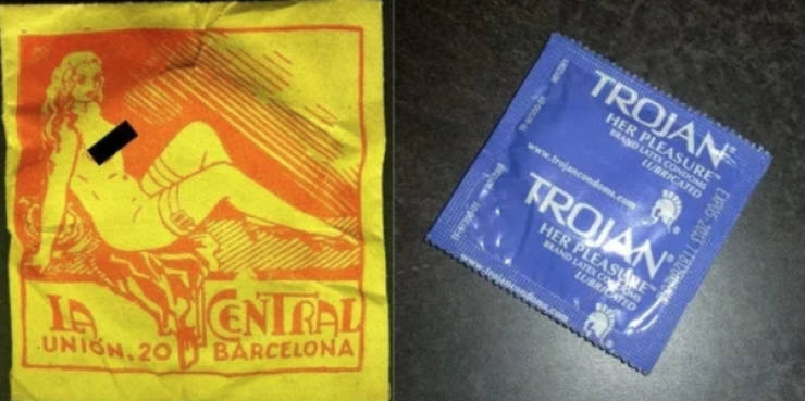 holding condom - Trojan Her Pleasure Ad Later Con Lubricated Troian Her Ple Pus 2013 Entral Unign, 20 Barcelona