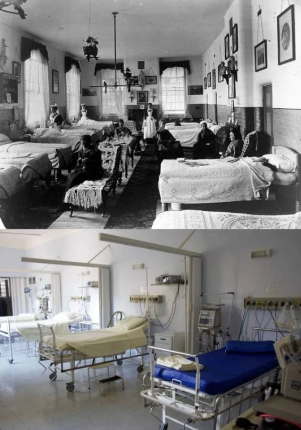 mental hospitals in the 1900s