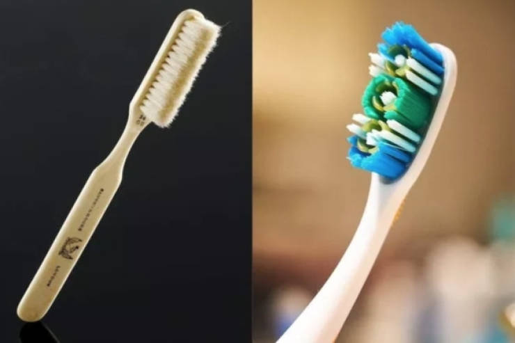 toothbrush in 1900s