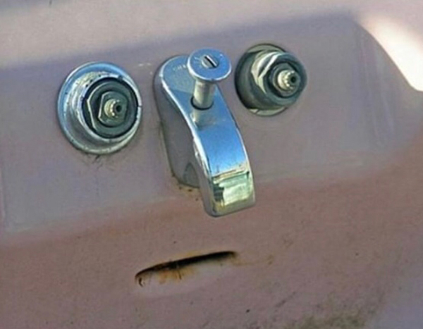 sink face