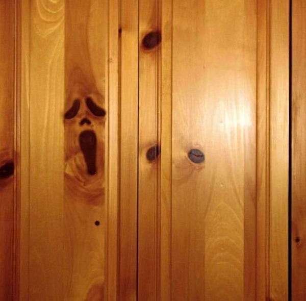 pareidolia wood