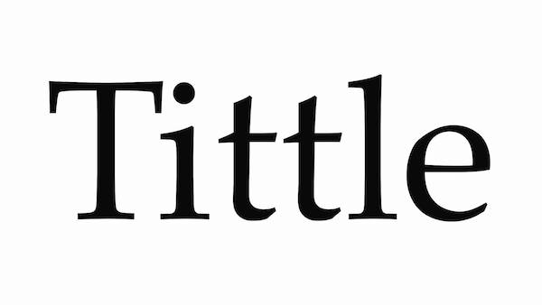 graphics - Tittle