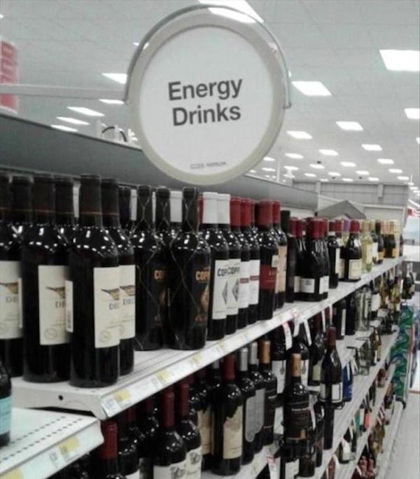 Humour - Energy Drinks