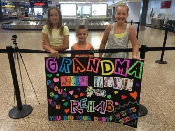 welcome home from rehab sign - drek Grandma Pwelcome Hook Jor... v Rehab You Did Your B S 17 Dys Sober