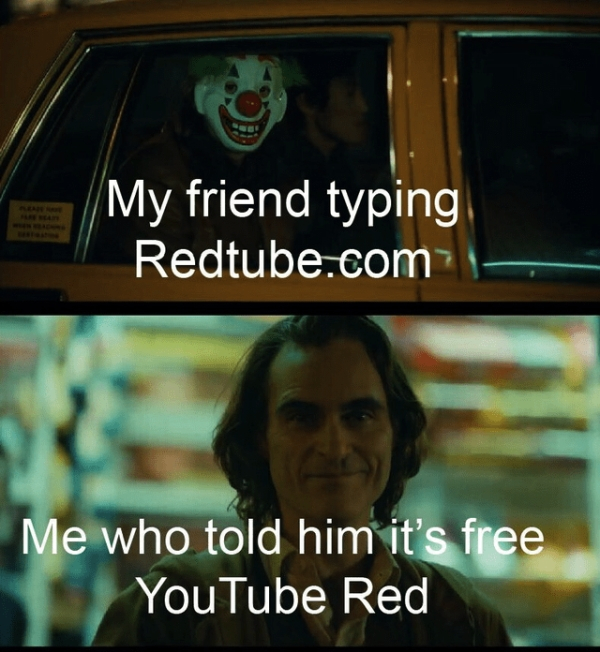 Amino - My friend typing Redtube.com Me who told him it's free YouTube Red