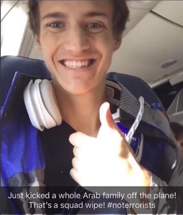 ninja meme plane - Just kicked a whole Arab family off the plane! That's a squad wipe!