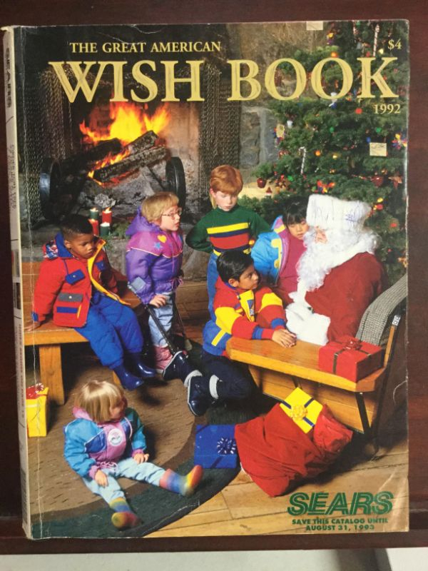 sears christmas catalog 1993 - The Great American Wish Book 1992 Sears Save This Catalog Until