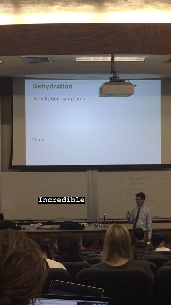 presentation - Dehydration Dehydration symptoms Thirst Incredible