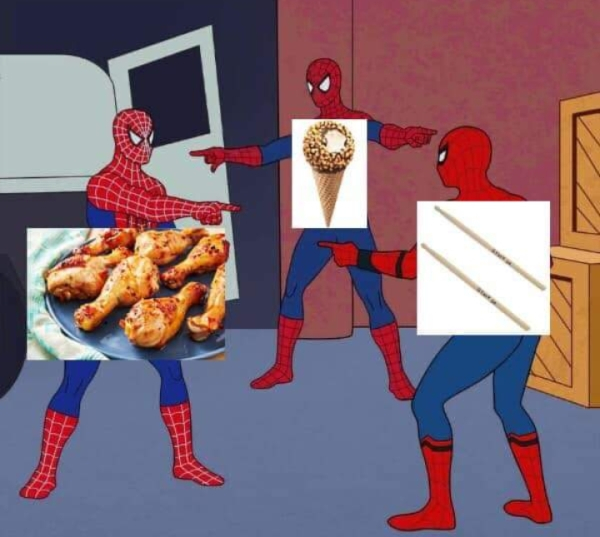 3 spider man meme