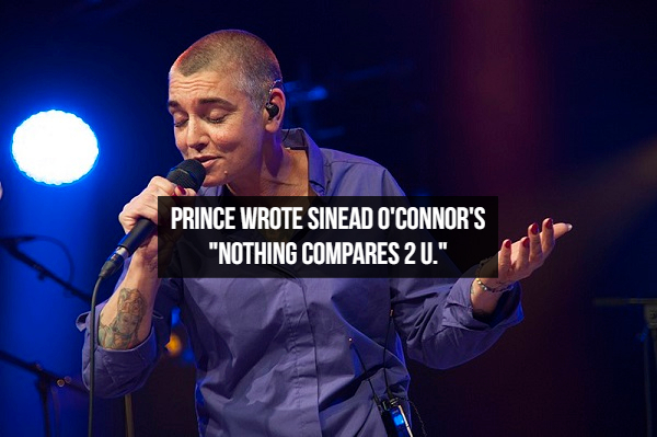 music artist - Prince Wrote Sinead O'Connor'S "Nothing Compares 2 U."