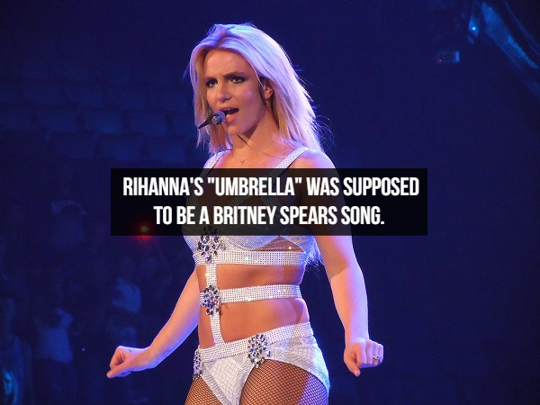 britney spears taiwan - Rihanna'S "Umbrella" Was Supposed To Be A Britney Spears Song.
