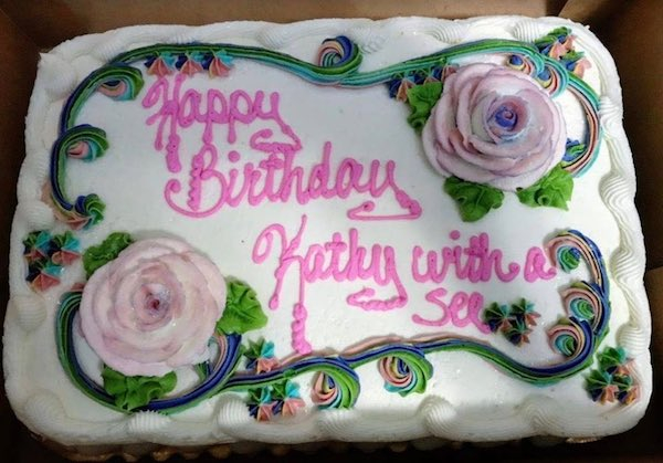 sugar cake - e Birthday Rothen with a