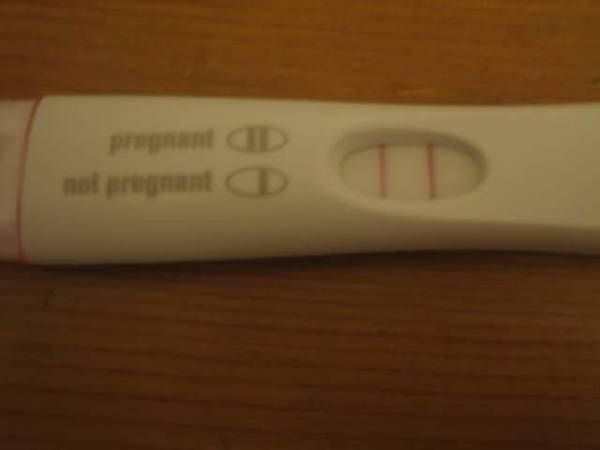 faint line on pregnancy test - pregnant Id not pregnant D