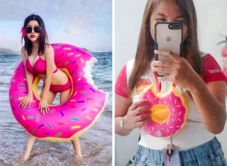 inflatable donut ring