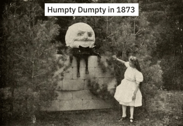 creepy humpty dumpty - Humpty Dumpty in 1873