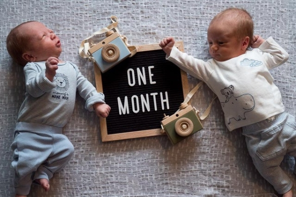 Last year my wife and I lost three pregnancies in six months. Today our twin boys turned one month old. To say I’m happy would be an understatement.