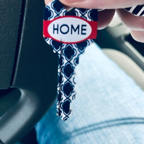I have abandonment issues I’ve been working on. I’m in a solid, healthy relationship and I’ve been working really hard on affirming myself without him, and I’ve been doing really well. Without telling my partner I was struggling, he got me my own key. It’s not much, but to me it’s everything.