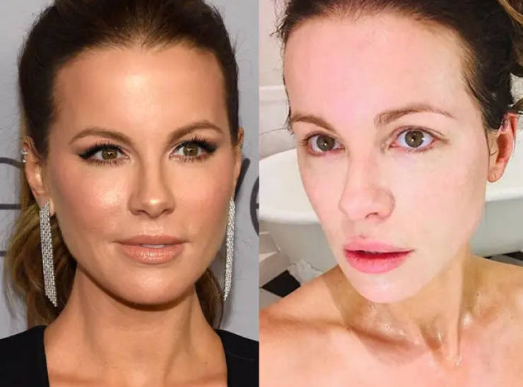 kate beckinsale without make up