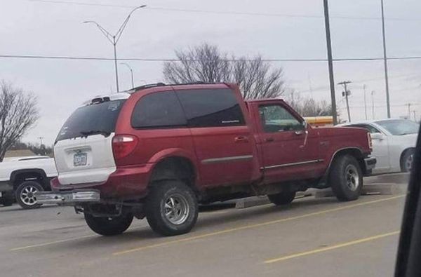 nailed it pickup truck