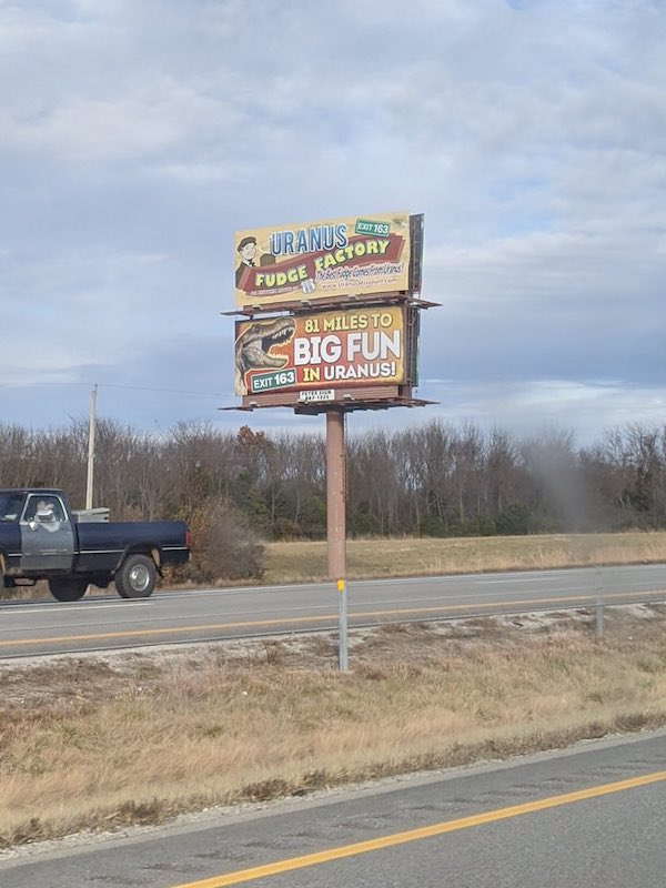 nailed it car - Curandstory Uranus Et 1683 Fudge A FUDGEgyet 81 Miles To S Big Fun Exit 163 In Uranus!