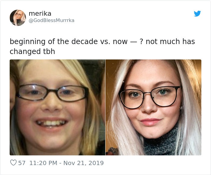 glasses - merika beginning of the decade vs. now ? not much has changed tbh 57
