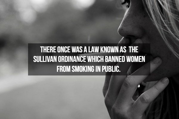 marijuana affecting people - There Once Was A Law Known As The Sullivan Ordinance Which Banned Women From Smoking In Public.