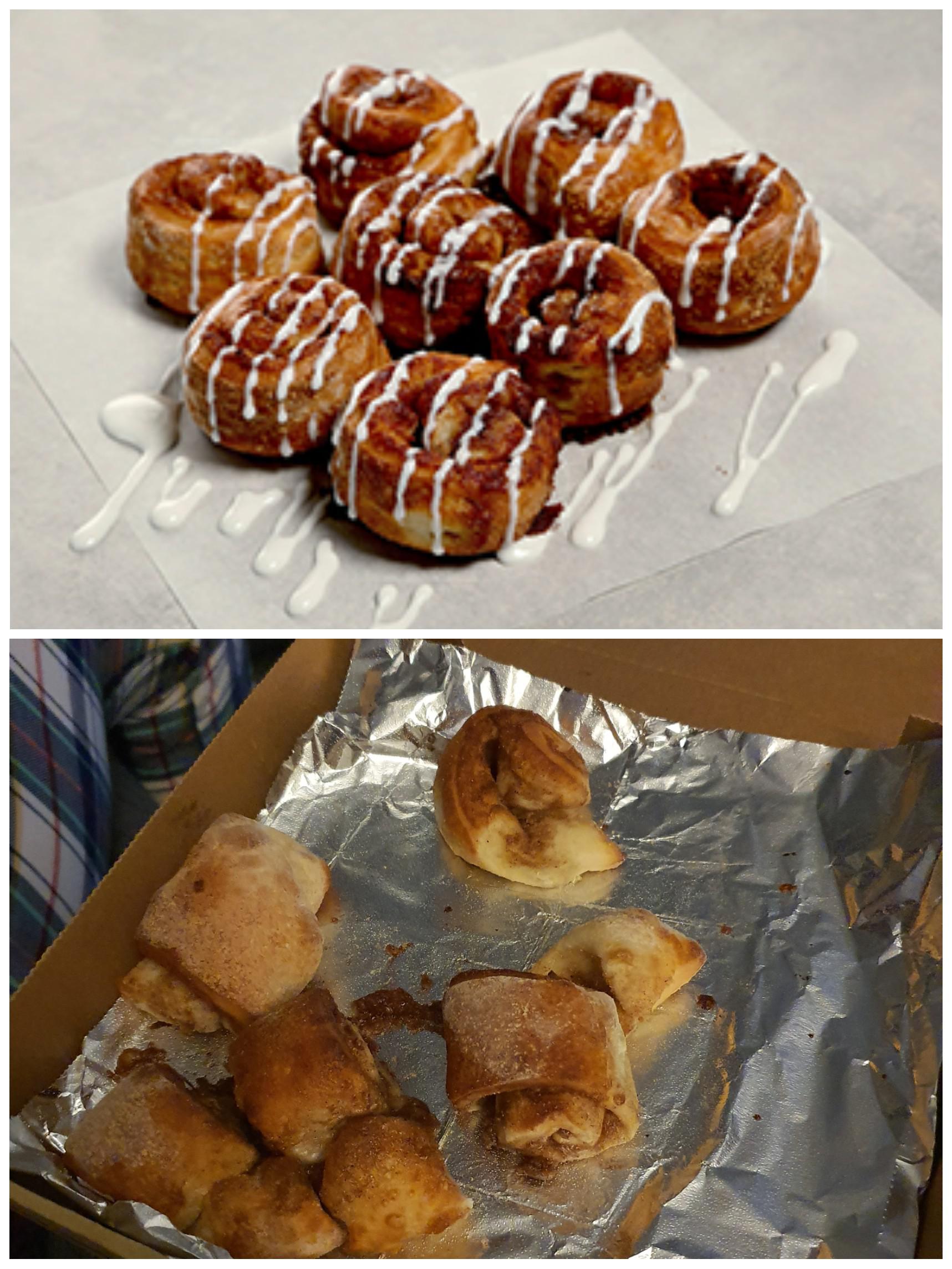 papa john's cinnamon scrolls