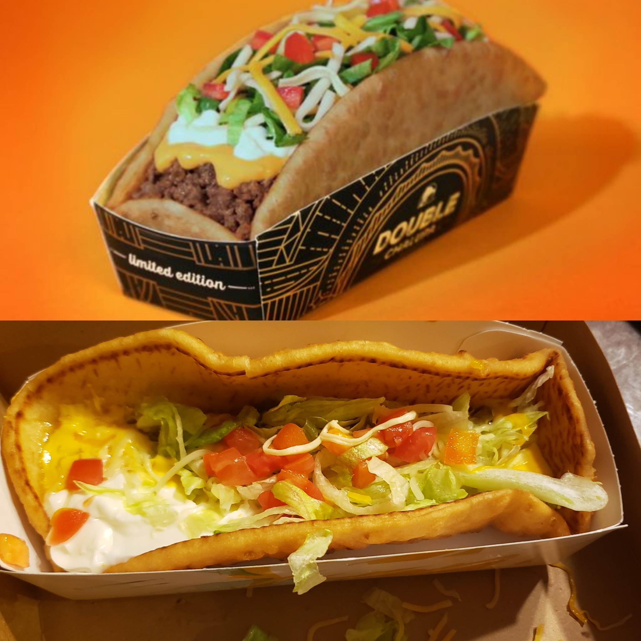 new taco at taco bell - United edition